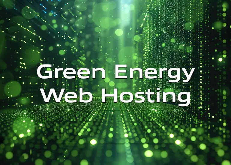 green energy web hosting